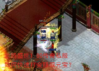 龙腾盛世1.80传奇私服如何快速打金赚取元宝? 龙腾盛世1.80传奇私服如何快速打金赚取元宝?