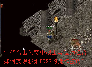 1.85�ϻ�������սʿ�뷨ʦ������ʵ����ɱBOSS�Ĳ������ɣ�