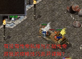 有没有传奇私服与正版传奇游戏的攻略技巧差异详解? 有没有传奇私服与正版传奇游戏的攻略技巧差异详解?