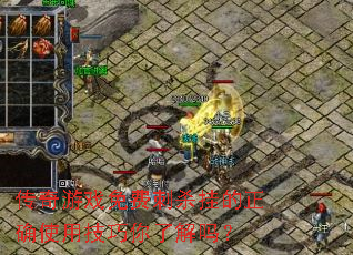 传奇游戏免费刺杀挂的正确使用技巧你了解吗? 传奇游戏免费刺杀挂的正确使用技巧你了解吗?