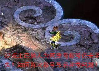 沙城主已换人为何原有称号仍未消失?如何解决称号显示异常问题? 沙城主已换人为何原有称号仍未消失?如何解决称号显示异常问题?
