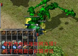 最新传奇私服如何选择?高手攻略助你称霸游戏 最新传奇私服如何选择?高手攻略助你称霸游戏