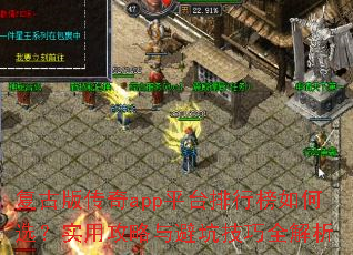 复古版传奇app平台排行榜如何选?实用攻略与避坑技巧全解析 复古版传奇app平台排行榜如何选?实用攻略与避坑技巧全解析