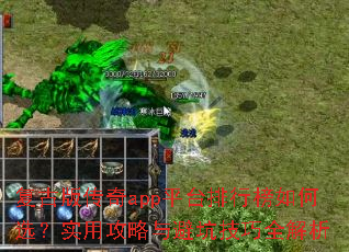 复古版传奇app平台排行榜如何选?实用攻略与避坑技巧全解析 复古版传奇app平台排行榜如何选?实用攻略与避坑技巧全解析