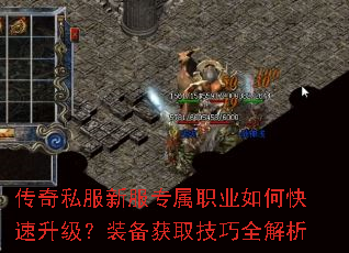 传奇私服新服专属职业如何快速升级?装备获取技巧全解析 传奇私服新服专属职业如何快速升级?装备获取技巧全解析
