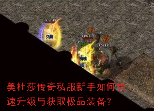 美杜莎传奇私服新手如何快速升级与获取极品装备? 美杜莎传奇私服新手如何快速升级与获取极品装备?