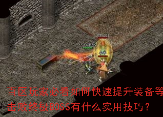 ������ұؿ���ο�������װ���ȼ��������ռ�BOSS��ʲôʵ�ü��ɣ�