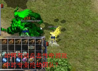 �����Ч����������Ϸ�е�רҵ�����Ŷӣ�