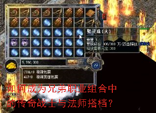 如何成为兄弟职业组合中的传奇战士与法师搭档? 如何成为兄弟职业组合中的传奇战士与法师搭档?