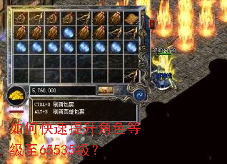 如何快速提升角色等级至65535级? 如何快速提升角色等级至65535级?