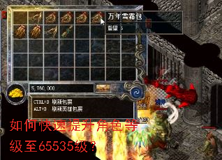 如何快速提升角色等级至65535级? 如何快速提升角色等级至65535级?