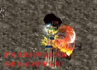 野外单挑时等级差距真的能直接决定胜负吗? 野外单挑时等级差距真的能直接决定胜负吗?