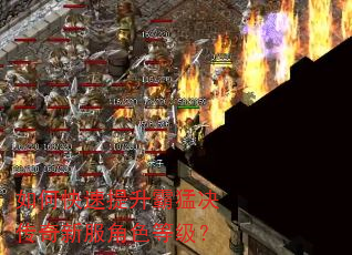 如何快速提升霸猛决传奇新服角色等级? 如何快速提升霸猛决传奇新服角色等级?