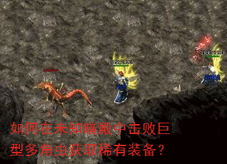 如何在未知暗殿中击败巨型多角虫获取稀有装备? 如何在未知暗殿中击败巨型多角虫获取稀有装备?