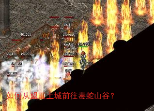 如何从盟重土城前往毒蛇山谷? 如何从盟重土城前往毒蛇山谷?