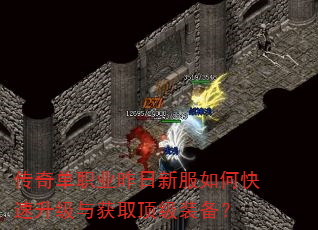 传奇单职业昨日新服如何快速升级与获取顶级装备? 传奇单职业昨日新服如何快速升级与获取顶级装备?