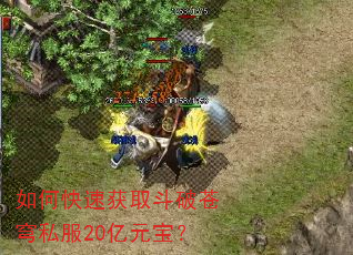 如何快速获取斗破苍穹私服20亿元宝? 如何快速获取斗破苍穹私服20亿元宝?