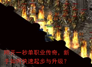 刚开一秒单职业传奇,新手如何快速起步与升级? 刚开一秒单职业传奇,新手如何快速起步与升级?