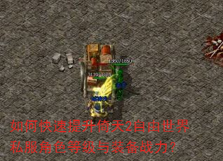 如何快速提升倚天2自由世界私服角色等级与装备战力? 如何快速提升倚天2自由世界私服角色等级与装备战力?
