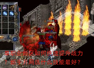 单职业新区如何快速提升战力?新手开局选什么技能最好? 单职业新区如何快速提升战力?新手开局选什么技能最好?