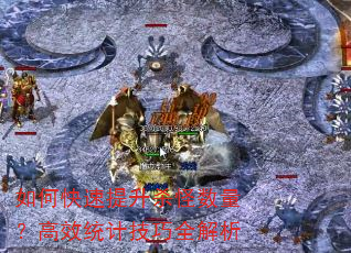如何快速提升杀怪数量?高效统计技巧全解析 如何快速提升杀怪数量?高效统计技巧全解析
